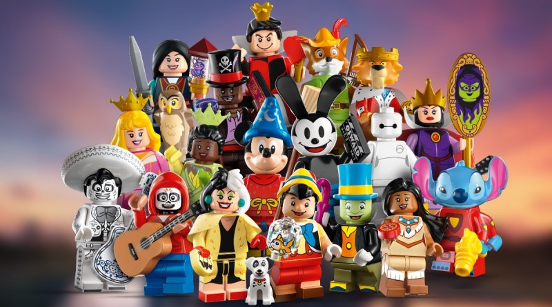 LEGO Disney 100th Anniversary Minifigures revealed